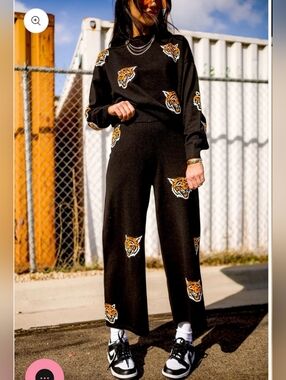 Dressed In LALA Tiger Set Sz L